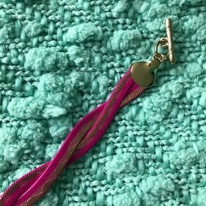 Pink and Gold Bracelet